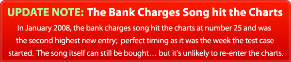 Bank Charges Song Update