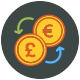 &pound;1 buys �1.43ish
