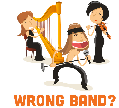 wrong band